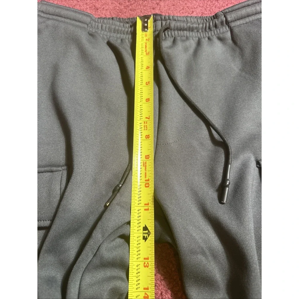 NWT Public Record Men's Char Double Cargo Fleece Lined Joggers Alexander Medium
